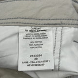 Lee Cargo Shorts - 29W 10L Beige Cotton