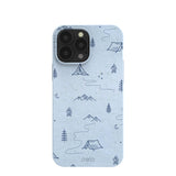 Powder Blue Camp Nights iPhone 13 Pro Max Case