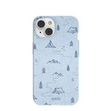 Powder Blue Camp Nights iPhone 14/16e Case