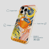 Seashell Cancer Crab iPhone 15 Pro Max Case