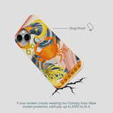 Seashell Cancer Crab iPhone 15 Case