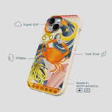 Seashell Cancer Crab iPhone 15 Case