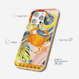 Seashell Cancer Crab iPhone 16 Pro Max Case
