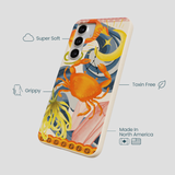 Seashell Cancer Crab Samsung Galaxy S25+(Plus) Case