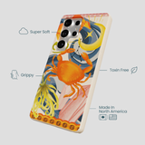 Seashell Cancer Crab Samsung Galaxy S25 Ultra Case