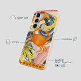 Seashell Cancer Crab Samsung Galaxy S25 Case