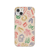 Seashell Carbs iPhone 14 Plus Case