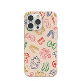 Seashell Carbs iPhone 14 Pro Max Case