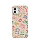 Seashell Carbs iPhone 16 Plus Case