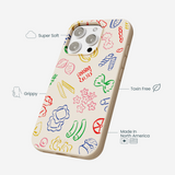 Seashell Carbs iPhone 16 Pro Max Case
