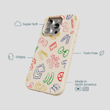 Seashell Carbs iPhone 16 Pro Case