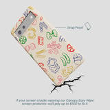 Seashell Carbs Google Pixel 6 Case