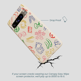 Seashell Carbs Google Pixel 8 Pro Case