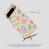 Seashell Carbs Google Pixel 9 Pro XL Case