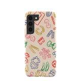 Seashell Carbs Samsung Galaxy S22 Case