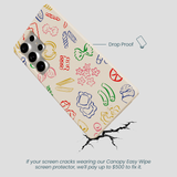 Seashell Carbs Samsung Galaxy S25 Ultra Case