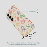 Seashell Carbs Samsung Galaxy S25 Case