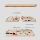 Seashell Cardinals Samsung Galaxy S25+(Plus) Case