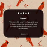 Seashell Cardinals iPhone 13 Pro Case