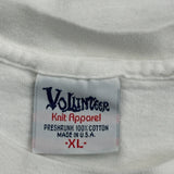 United Way Volunteer Graphic T-Shirt - XL White Cotton