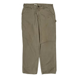 Carhartt Carpenter Pants - 34W 32L Khaki Cotton