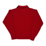 Polo By Ralph Lauren Sweater - Medium Red Cotton