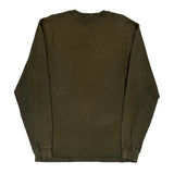 Carhartt Long Sleeve T-Shirt - Small Green Cotton