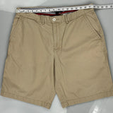Tommy Hilfiger Chino Shorts - 36W 11L Beige Cotton