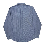 Ralph Lauren Checked Shirt - 2XL Blue Cotton