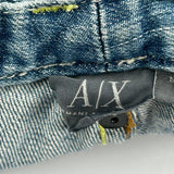 Armani Exchange Boot Cut Jeans - 30W UK 6 Blue Denim