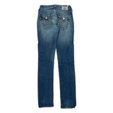 True Religion Skinny Jeans - 24W 31L Blue Denim