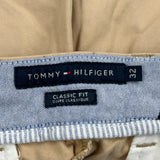 Tommy Hilfiger Chino Shorts - 30W 9L Beige Cotton