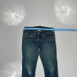 True Religion Skinny Jeans - 29W UK 8 Dark Wash Cotton