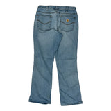 Carhartt Boot Cut Jeans - 28W UK 8 Light Wash Cotton Blend