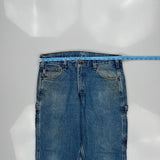 Carhartt Carpenter Jeans - 38W 30L Blue Denim