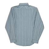 Guess Striped Shirt - Large Blue Cotton