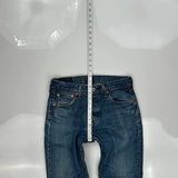 Levis 501 Jeans - 30W 30L Blue Cotton