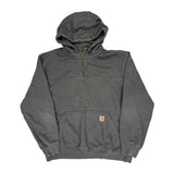 Rain Defender Carhartt Hoodie - XL Grey Cotton Blend
