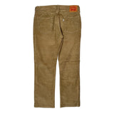 Levis Cord Pants - 34″ Waist Beige Corduroy