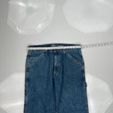 Levis Carpenter Jeans - 36W 31L Blue Cotton