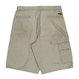 Dickies Cargo Shorts - 35W 13L Beige Cotton