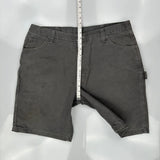 Wrangler Carpenter Shorts - 38W 10L Gray Cotton
