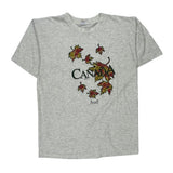 Canada Single Stitch T-Shirt - XL Grey Cotton