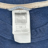 The North Face Fleece - Large Blue Polyester