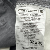Carhartt Carpenter Pants - 33W 30L Gray Cotton