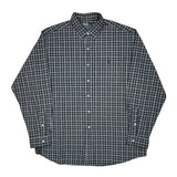 Polo By Ralph Lauren Checked Shirt - XL Blue Cotton