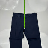 Lacoste Trousers - 34W 31L Navy Cotton