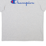 CHAMPION Mens T-Shirt Grey S