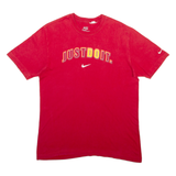 NIKE Mens T-Shirt Red M