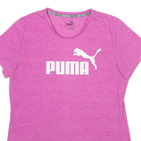 PUMA Womens T-Shirt Pink UK 14